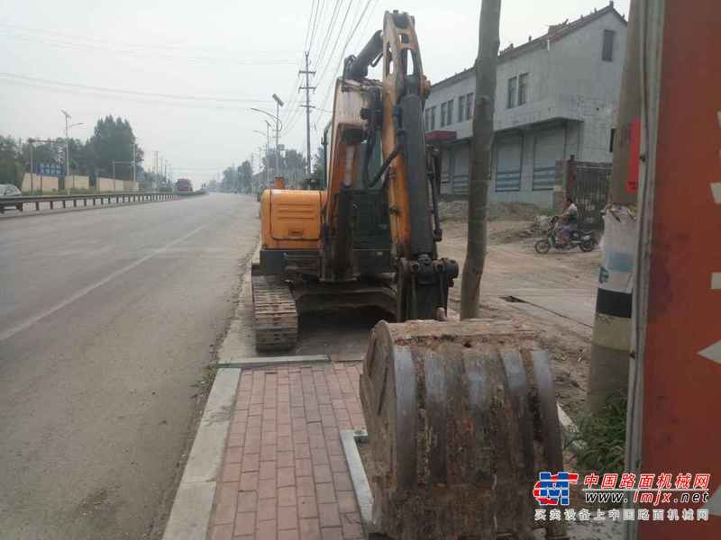 山东出售转让二手4300小时2011年三一重工SY55C挖掘机