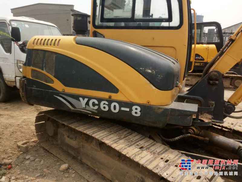 河北出售转让二手6000小时2013年玉柴YC60挖掘机