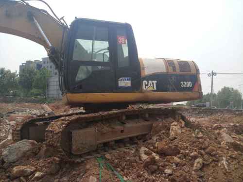 山东出售转让二手9500小时2011年卡特彼勒320D挖掘机