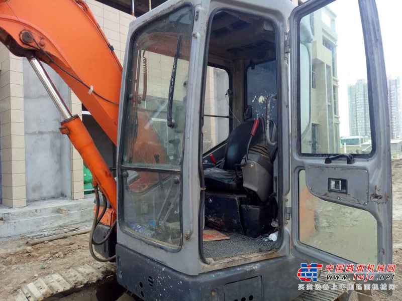 陕西出售转让二手4500小时2008年日立ZX55UR挖掘机