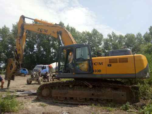 黑龙江出售转让二手9800小时2010年山重建机JCM933D挖掘机