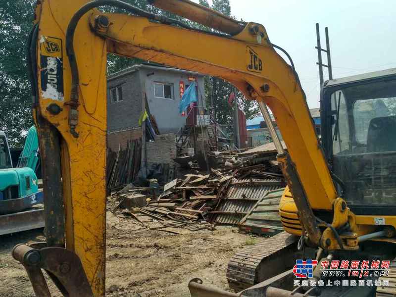 河北出售转让二手13000小时2008年JCBJS8056挖掘机