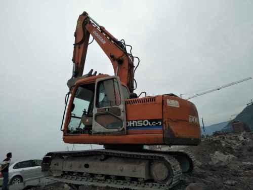 重庆出售转让二手1400小时2007年斗山DH150LC挖掘机