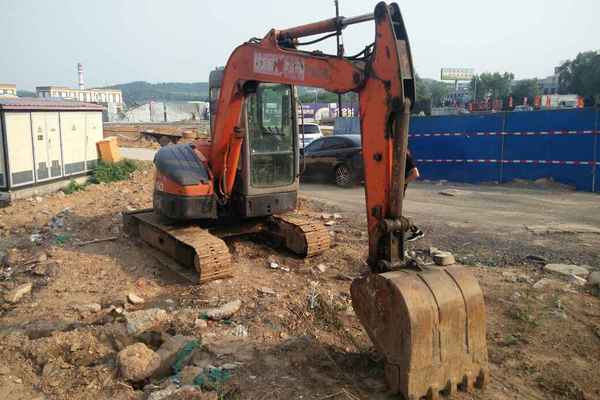 山西出售转让二手6000小时2010年日立EX55UR挖掘机
