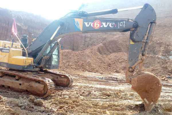 山西出售转让二手14485小时2013年沃尔沃EC380DL挖掘机