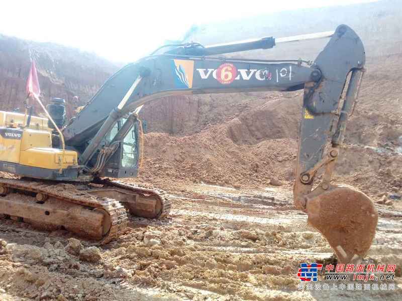 山西出售转让二手14485小时2013年沃尔沃EC380DL挖掘机