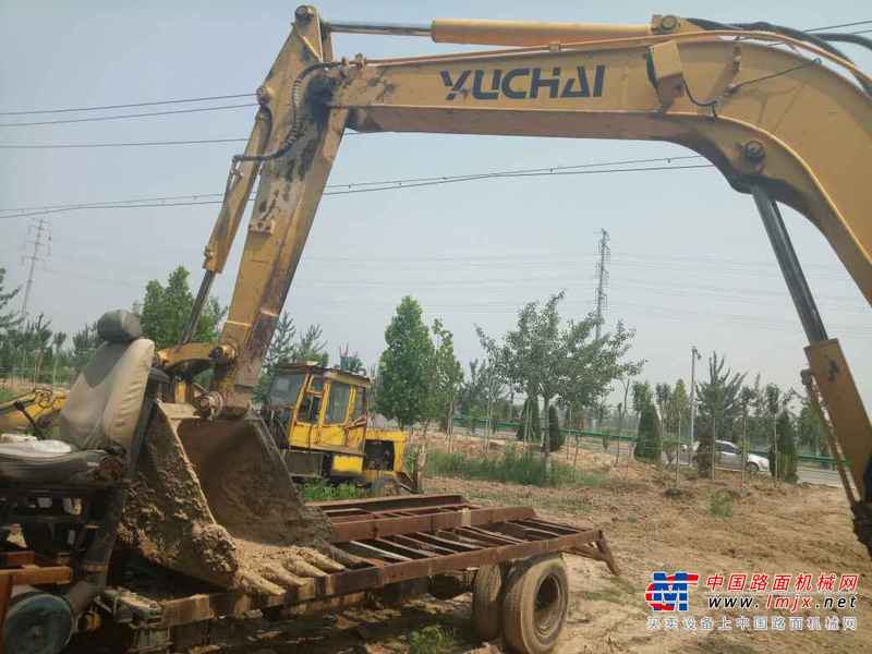 山东出售转让二手5989小时2010年玉柴YC85挖掘机