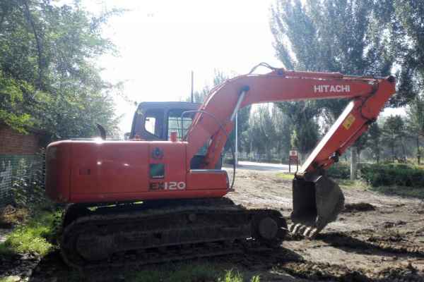 辽宁出售转让二手10000小时2004年日立EX120挖掘机