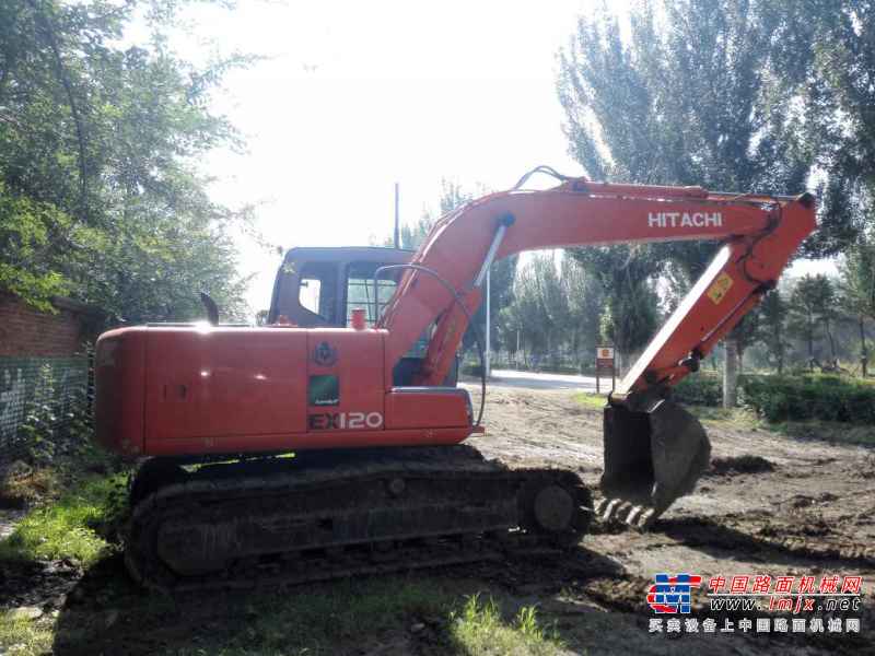 辽宁出售转让二手10000小时2004年日立EX120挖掘机