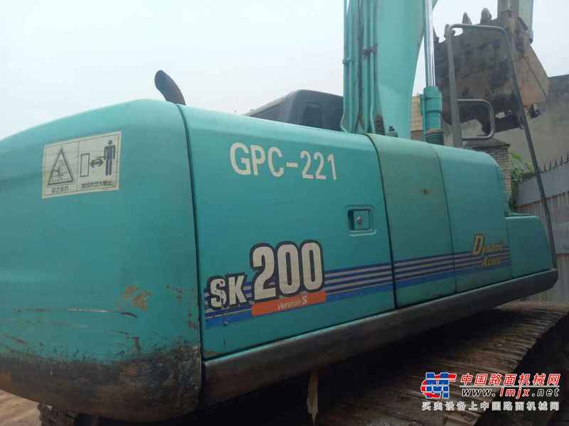 江西出售转让二手9500小时2006年神钢SK200SR挖掘机