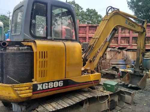 河北出售转让二手8000小时2011年厦工XG806挖掘机
