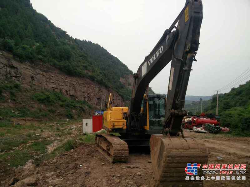 山西出售转让二手8300小时2007年沃尔沃EC210B挖掘机