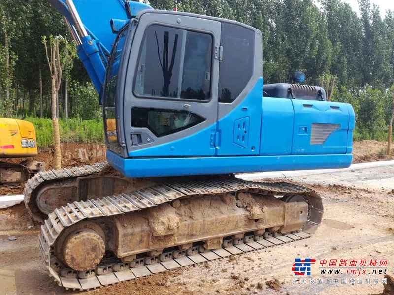 山东出售转让二手4000小时2014年山重建机GC218挖掘机