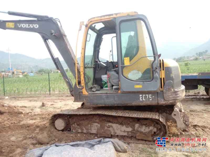 山西出售转让二手3045小时2011年沃尔沃EC55BPRO挖掘机