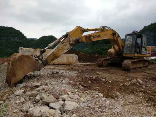 贵州出售转让二手5495小时2010年厦工XG822LC挖掘机