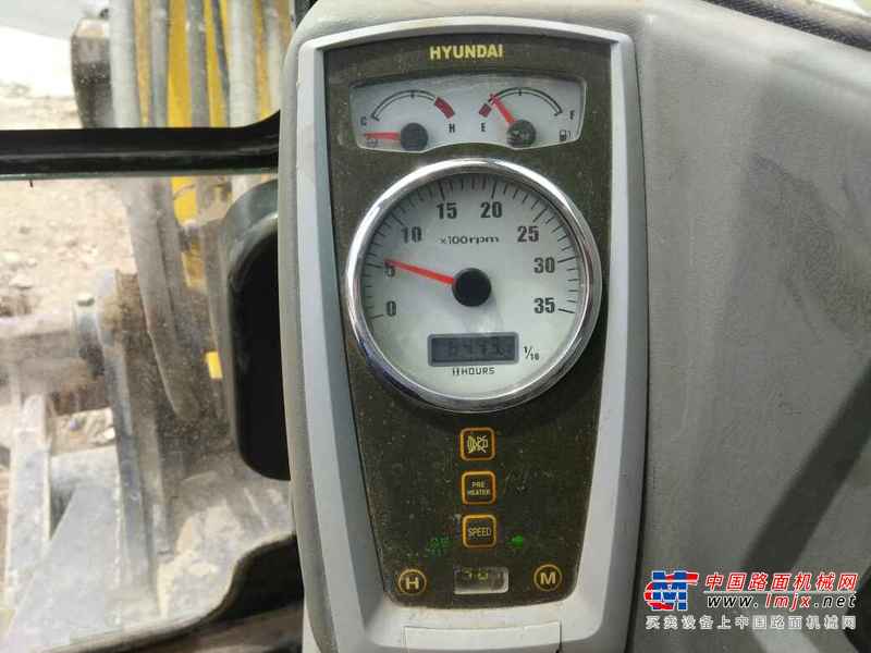 山西出售转让二手8500小时2013年现代R55挖掘机
