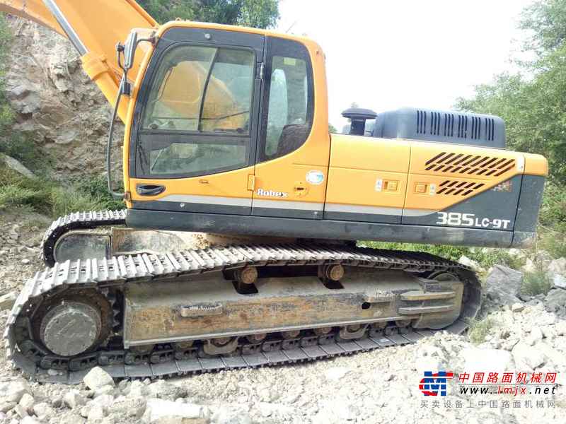 山西出售转让二手3000小时2012年现代R335LC挖掘机