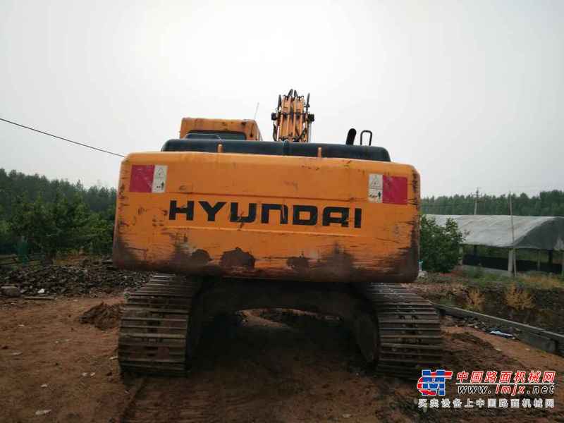 山东出售转让二手6880小时2008年现代R225LC挖掘机