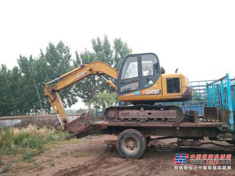 山东出售转让二手11000小时2010年卡特重工CT80挖掘机