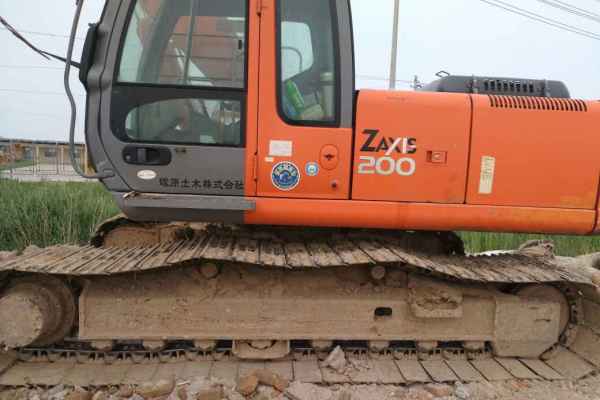 山东出售转让二手10000小时2006年日立ZX200LC挖掘机