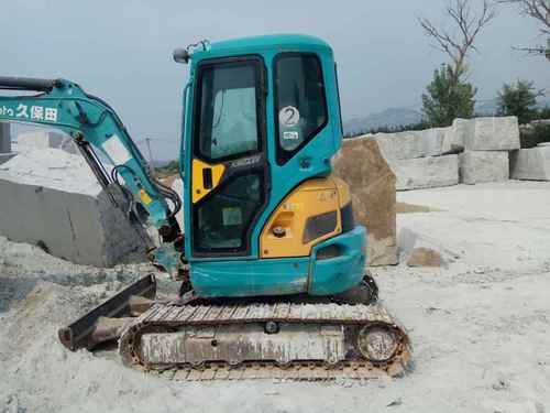 山东出售转让二手7100小时2011年久保田KX135挖掘机