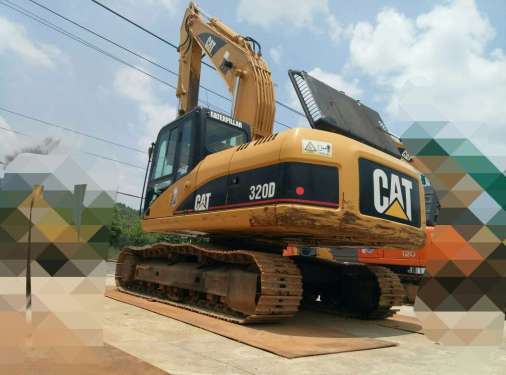 贵州出售转让二手3500小时2012年卡特彼勒320D挖掘机