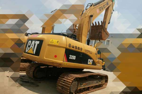 贵州出售转让二手3500小时2012年卡特彼勒320D挖掘机