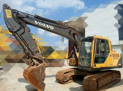贵州出售转让二手9100小时2012年沃尔沃EC140BLC挖掘机