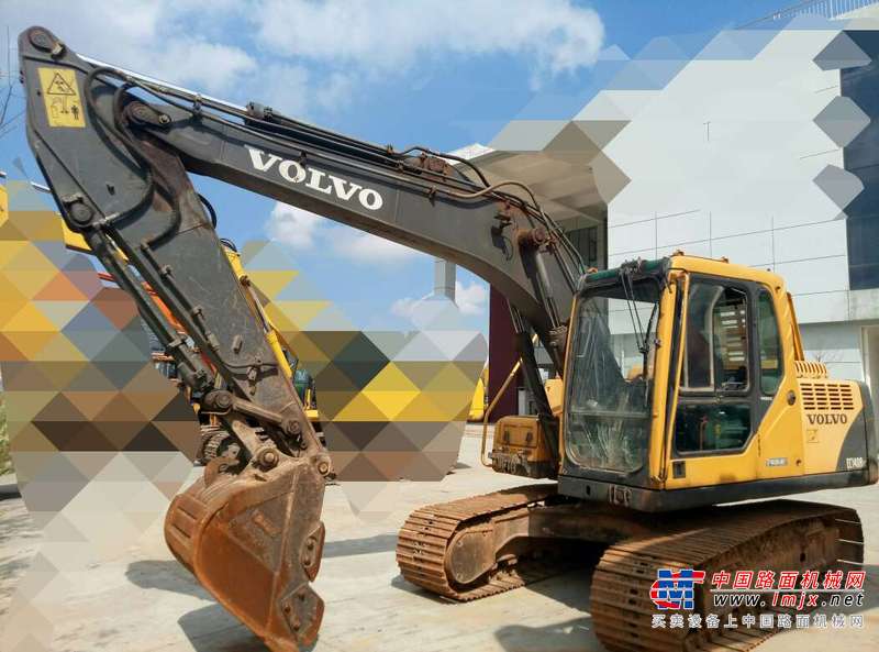 贵州出售转让二手9100小时2012年沃尔沃EC140BLC挖掘机