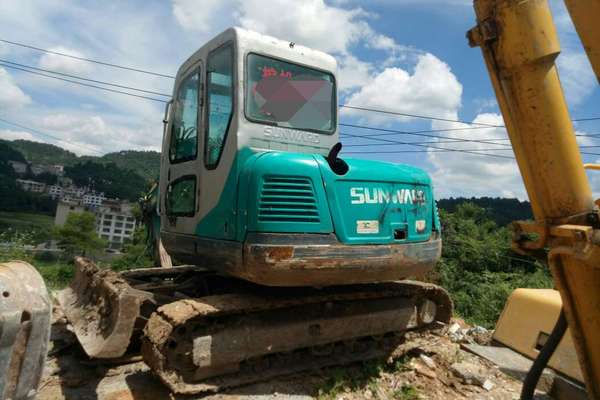 贵州出售转让二手8500小时2011年山河智能SWE70N9挖掘机