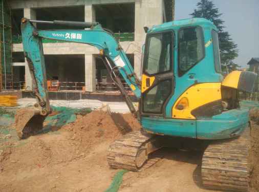 陕西出售转让二手10700小时2011年久保田KX161挖掘机