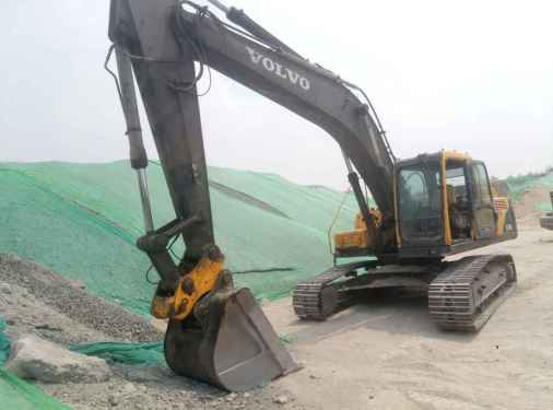 山西出售转让二手4000小时2008年沃尔沃EC240B挖掘机