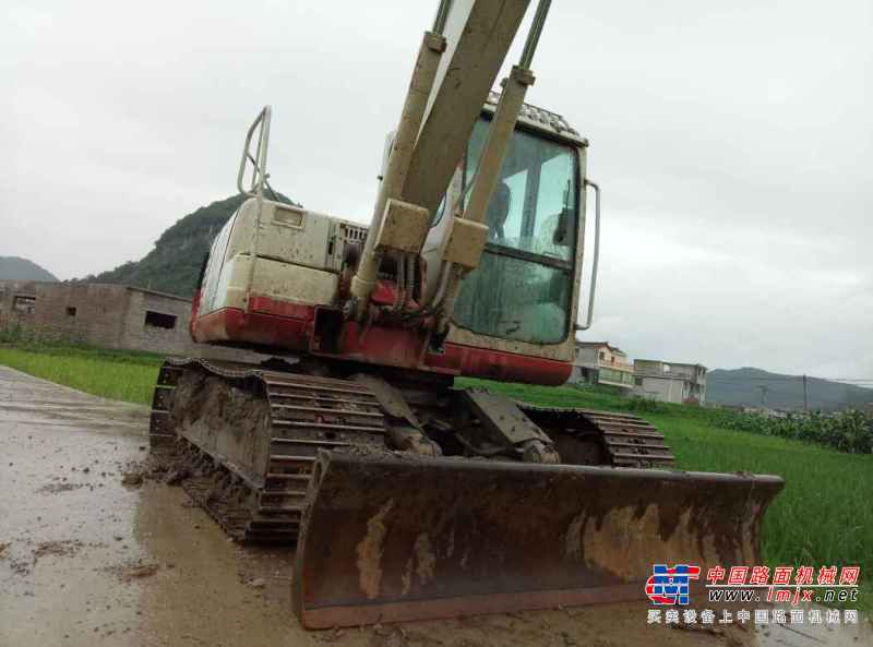 贵州出售转让二手7000小时2013年竹内TB175C挖掘机