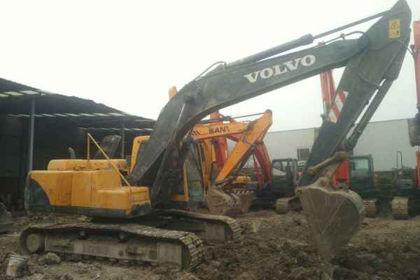 陕西出售转让二手6500小时2009年沃尔沃EC210BLC挖掘机