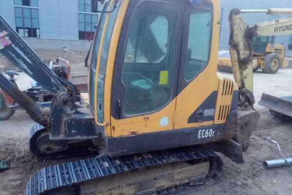 山西出售转让二手4000小时2012年沃尔沃EC55B挖掘机