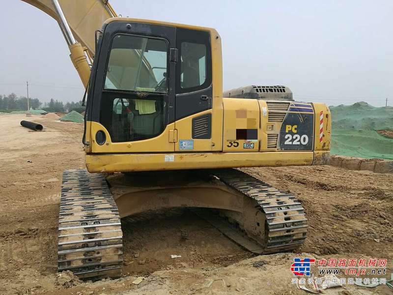 河南出售转让二手6580小时2012年小松PC220挖掘机