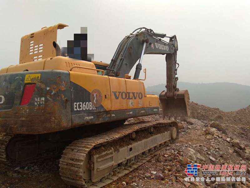 山西出售转让二手8000小时2011年沃尔沃EC360BLC挖掘机