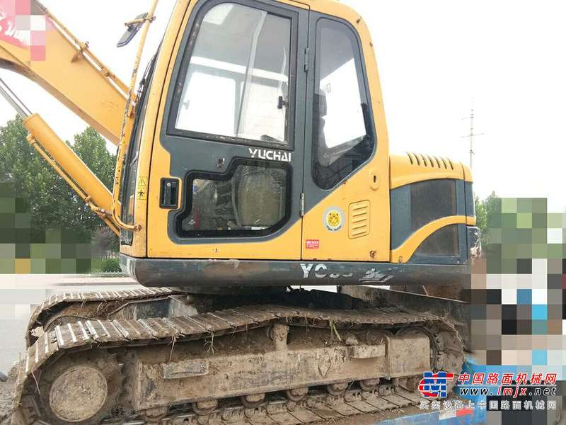 山东出售转让二手1000小时2013年玉柴YC85挖掘机
