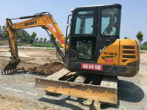 河南出售转让二手6578小时2011年三一重工SY55C挖掘机