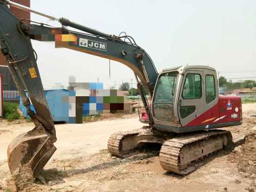 山东出售转让二手8000小时2009年山重建机JCM913B挖掘机