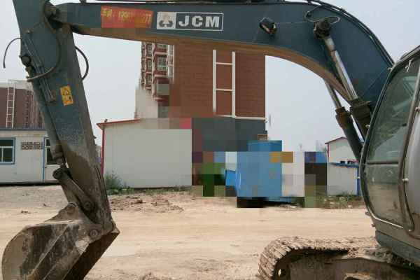 山东出售转让二手8000小时2009年山重建机JCM913B挖掘机