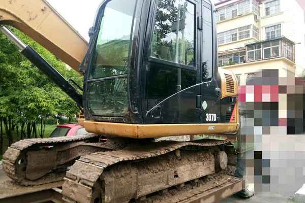 山东出售转让二手5000小时2012年卡特彼勒307D挖掘机