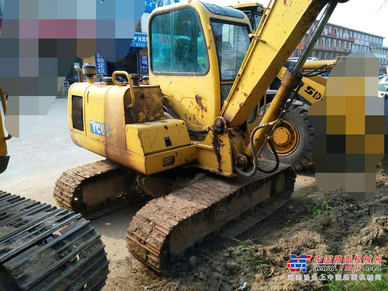 山东出售转让二手8000小时2007年玉柴YC65挖掘机