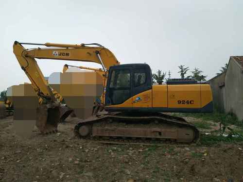 山东出售转让二手6000小时2011年山重建机924C挖掘机