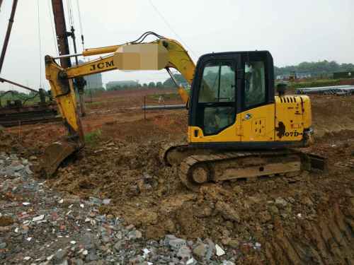 安徽出售转让二手5000小时2012年山重建机JCM907D挖掘机