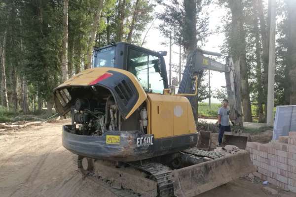 山西出售转让二手4000小时2012年沃尔沃EC60C挖掘机