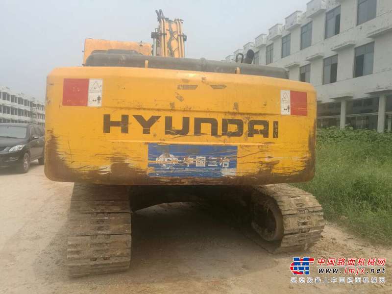 山东出售转让二手9637小时2007年现代R225LC挖掘机