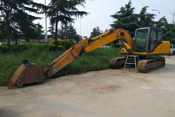 山东出售转让二手9000小时2009年山重建机JCM913C挖掘机