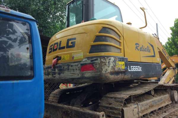 山东出售转让二手2500小时2014年临工LG660E挖掘机