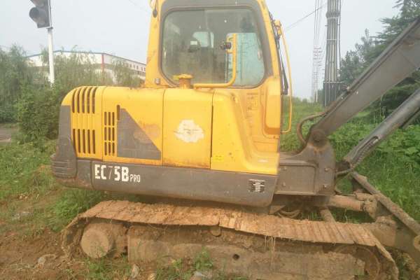 山东出售转让二手8000小时2011年沃尔沃EC55BPRO挖掘机